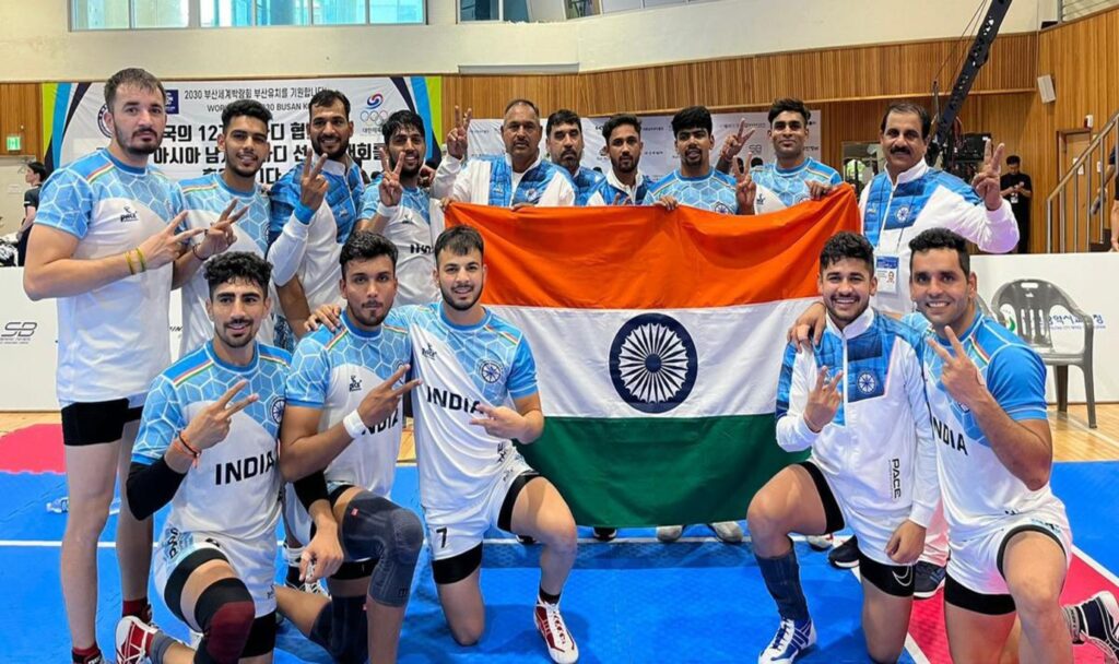 India's kabbadi team