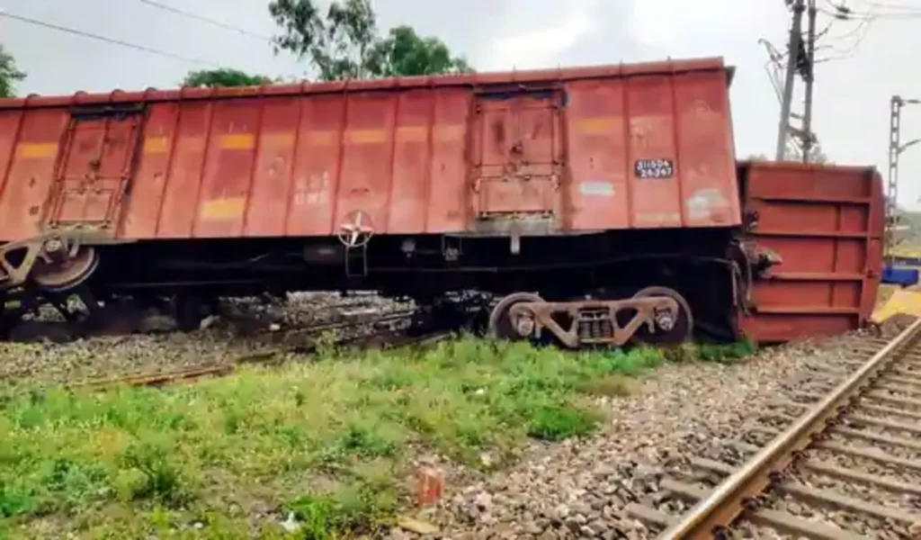 Train derailed
