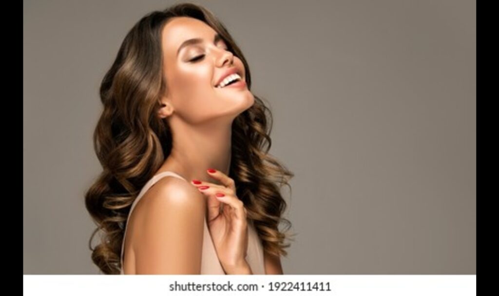 Woman happy