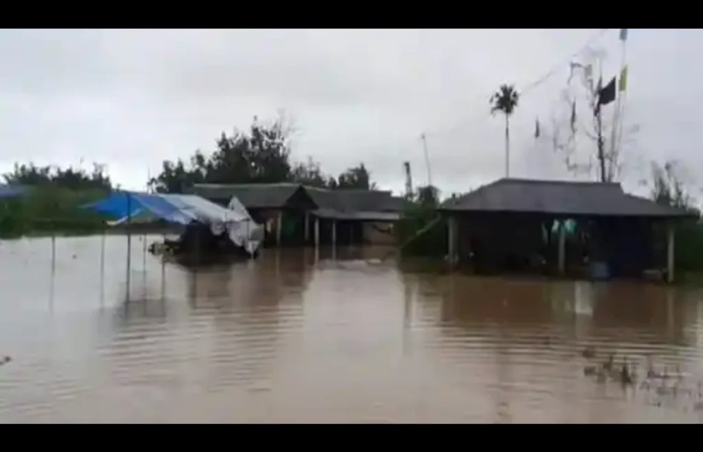 Landslides and flood in Eastern Nepal