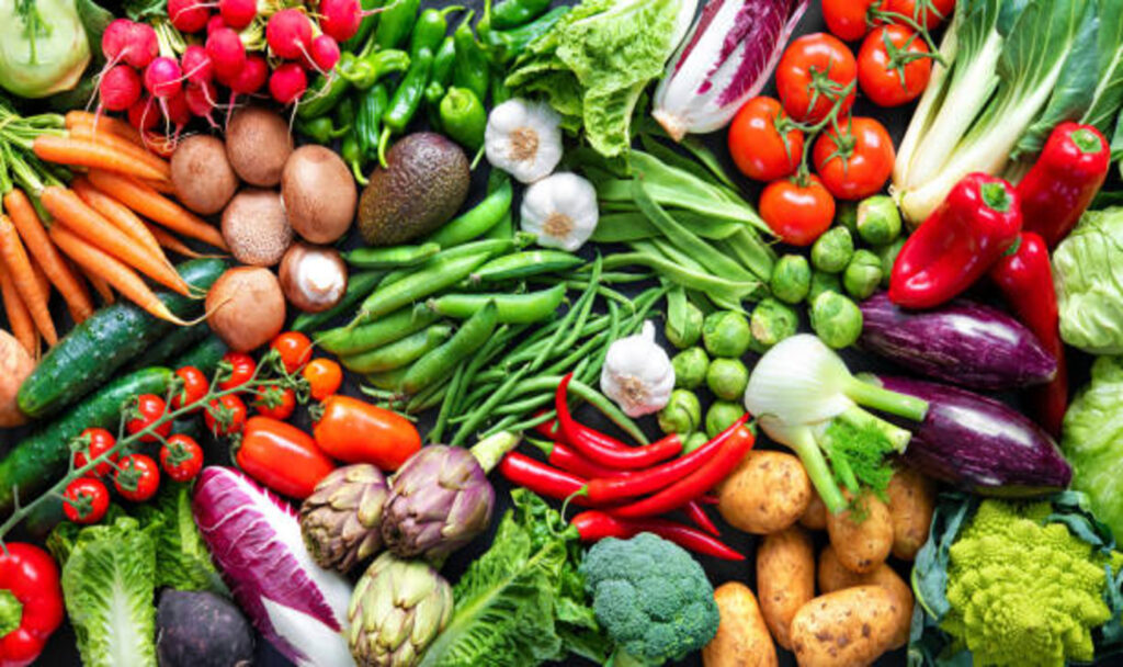 Fresh vegetables