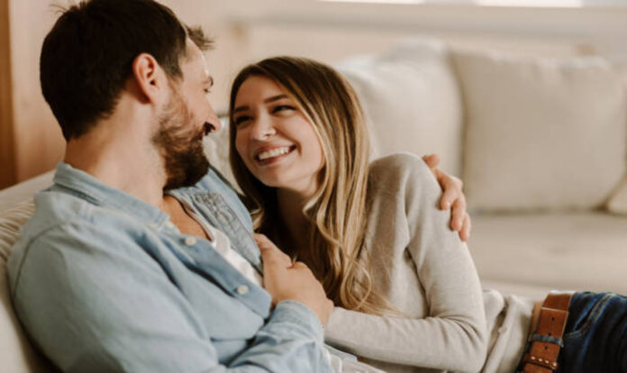 Happy couple
