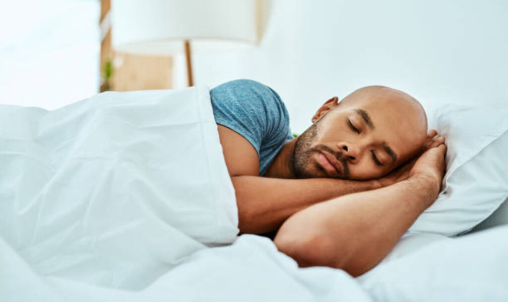Sleeping man