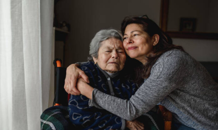 Mother and daughter love