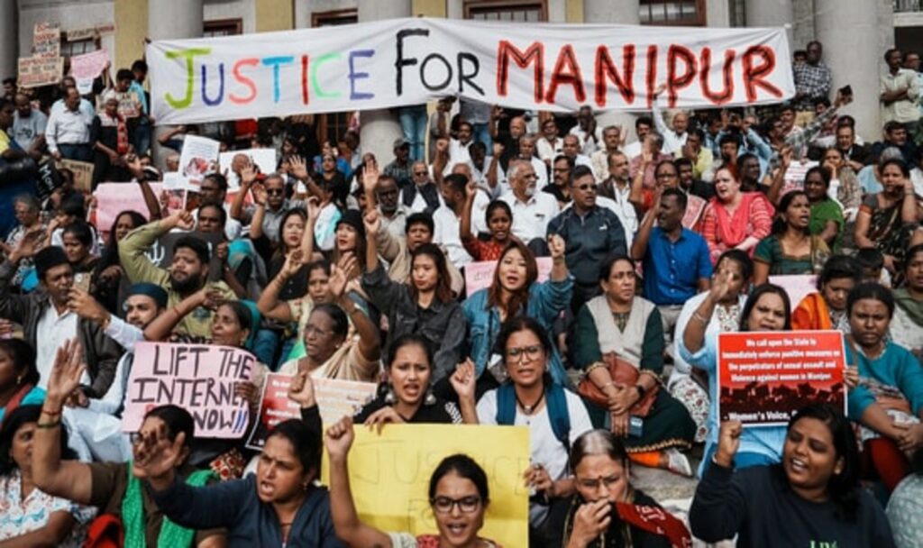 Manipur protest