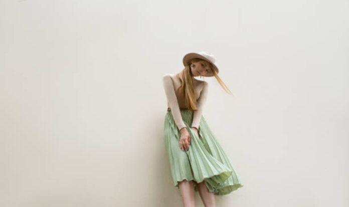 Woman posing