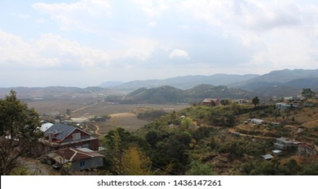 Champhai mountain view