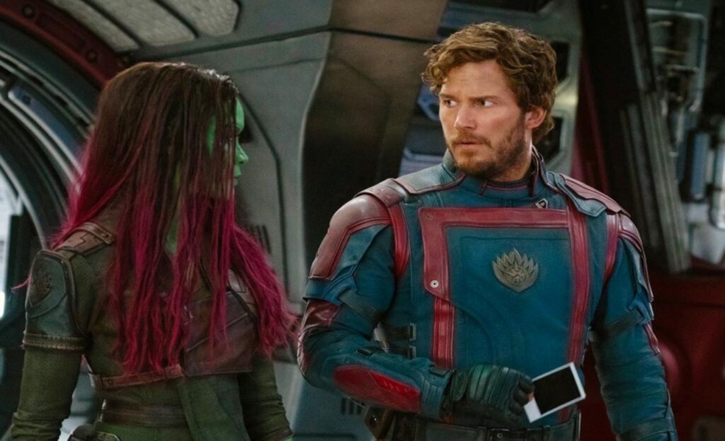 Guardians of the galaxy 3 scene