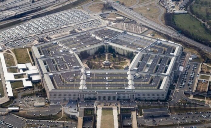 Pentagon Complex taken from airspace
