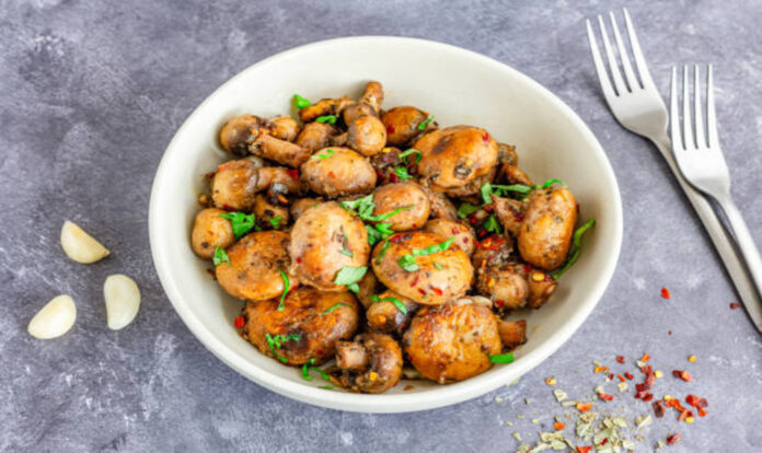 sauteed-garlic-mushrooms