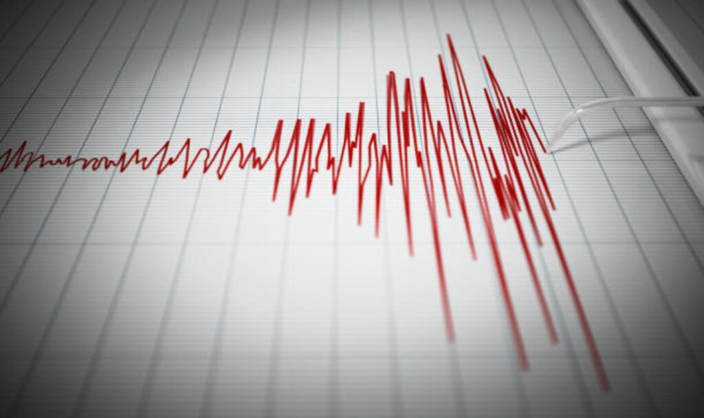 seismograph machine measuring earthquake