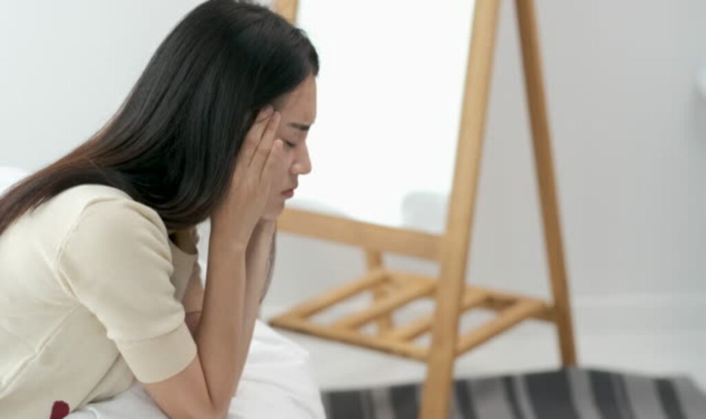 Women get headache