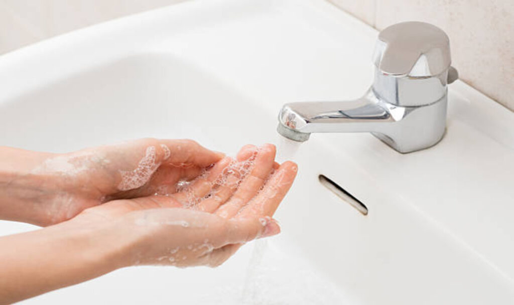 woman-washing-hands