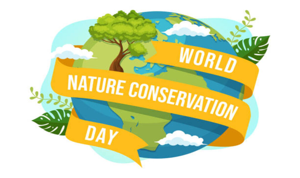 world-nature-conservation-day vector illustration