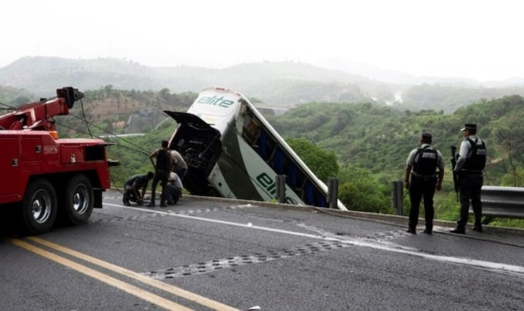 Bus Accident in Western Mexico