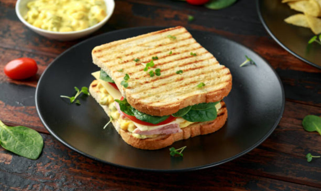 Masala corn toast