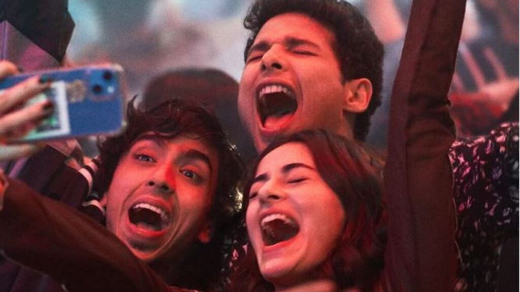 anaya panday, siddhant chaturvedi and Adarsh Gourav