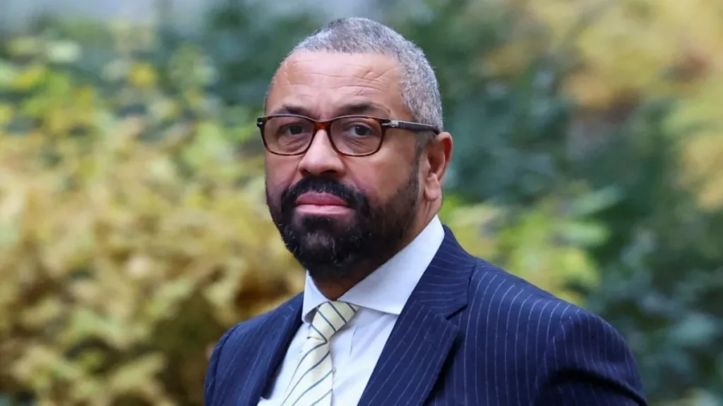 UK Interior Minister James Cleverly