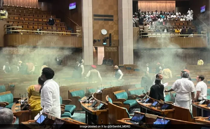 security breach in parliament