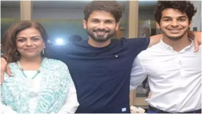 neelima azeem, shahid kapoor and ishaan khatter