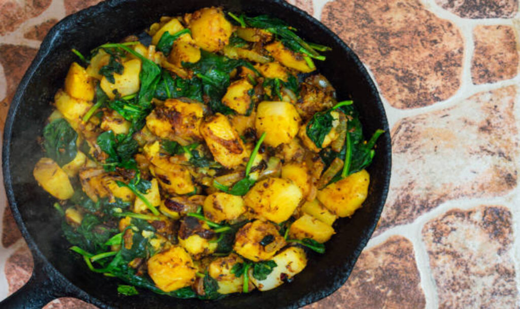 Saag aloo